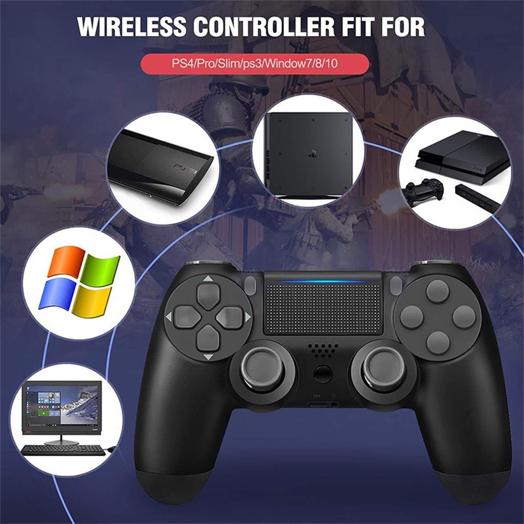 Tay Cầm Chơi Game Có Dây Kết Nối Bluetooth Cho Dualshock Ps4 Playstation 4 Alt