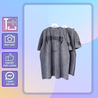 Áo thun wax in chữ Bad Habit Tanazi Closet