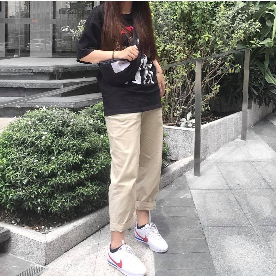 [Mã FAGREEN55 giảm tới 30K đơn 99K] Quần lửng CULOT TES màu tan - TAN CULOTTES PANTS Ulzzang UNISEX 1hitshop | BigBuy360 - bigbuy360.vn