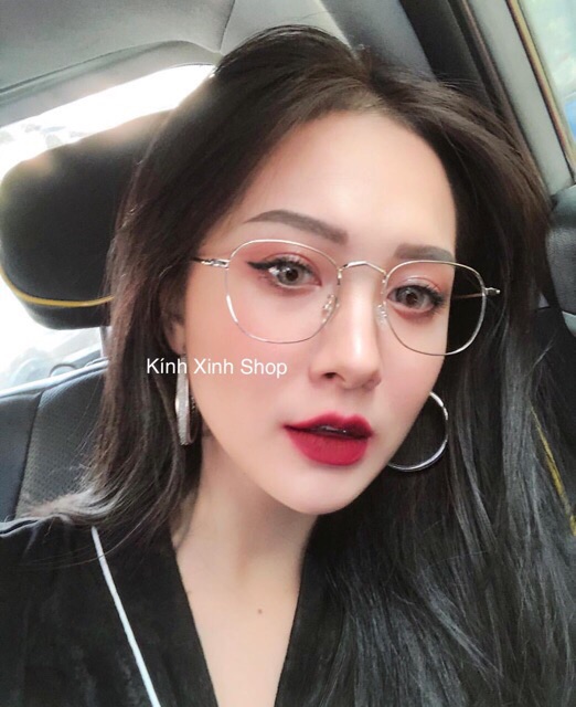 Kính Vintage Kim loại Hàn Quốc tăm mảnh - đuôi bi | BigBuy360 - bigbuy360.vn