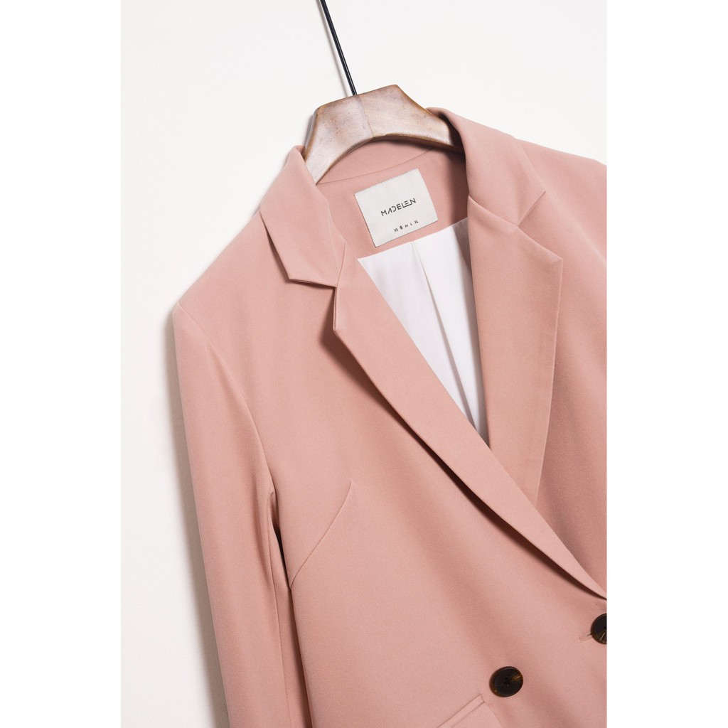Suit dài tay nữ MADELEN trơn nhiều màu
