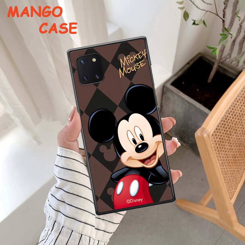 Ốp lưng điện thoại Samsung Note 10 Lite hình mic key min nie mouse thời trang, vỏ ốp rẻ đẹp