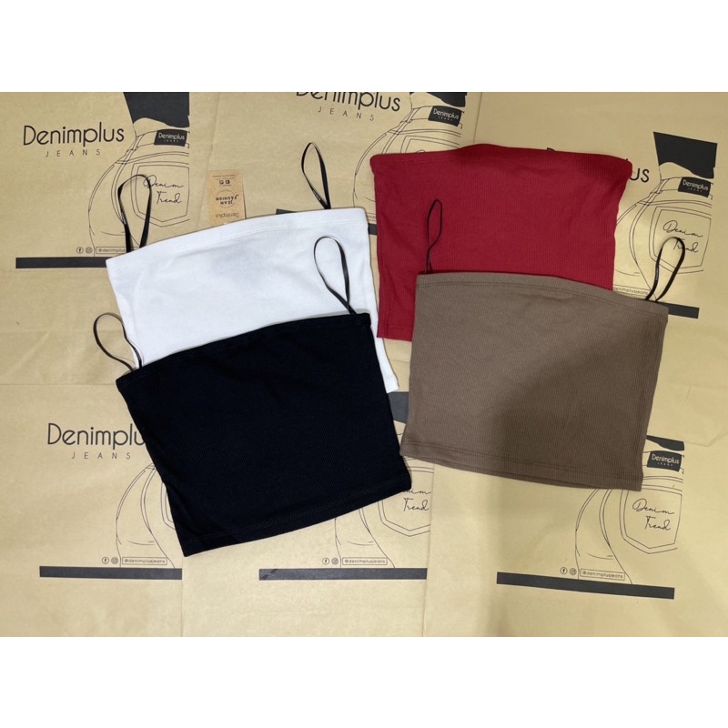 Áo ống nữ chất thun gân  đủ 4 màu vxnk f21