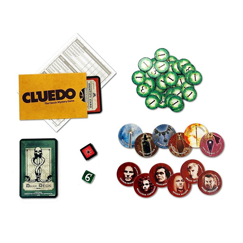 Bộ trò chơi thẻ bài Cluedo World of Harry Potter