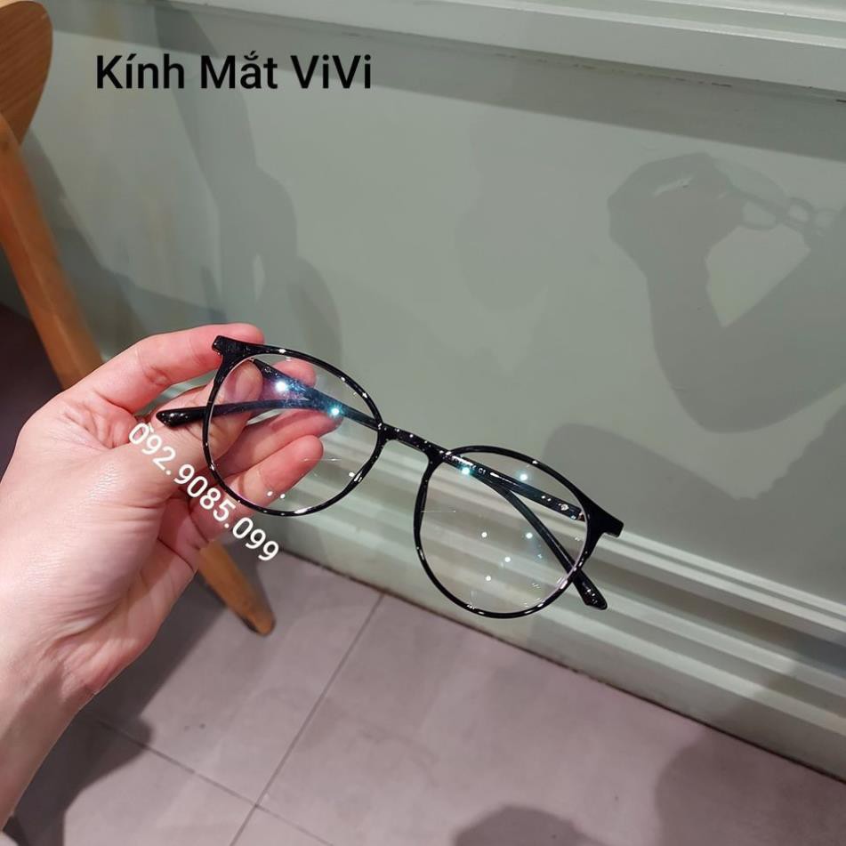 Gọng kính cận nhựa dẻo hàn quốc dáng tròn V513 - Kính thời trang 0 độ | BigBuy360 - bigbuy360.vn