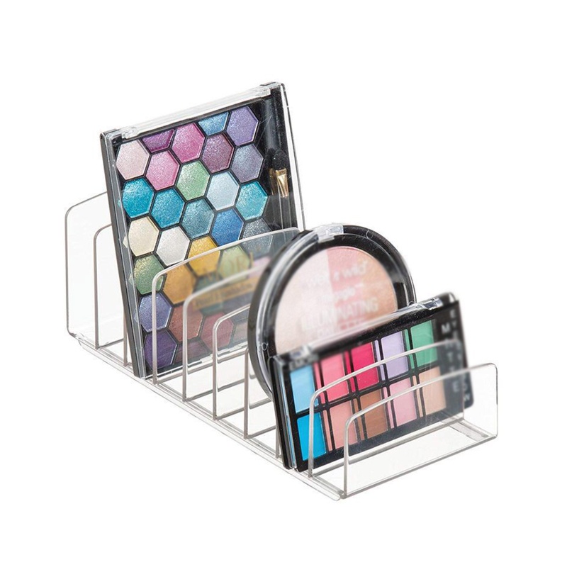 Giá Đỡ Bảng Phấn Mắt 9 Ngăn Trong Suốt Tiện Lợi