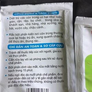 BỘT PHẤN DIỆT KIẾN VÀ GIÁN