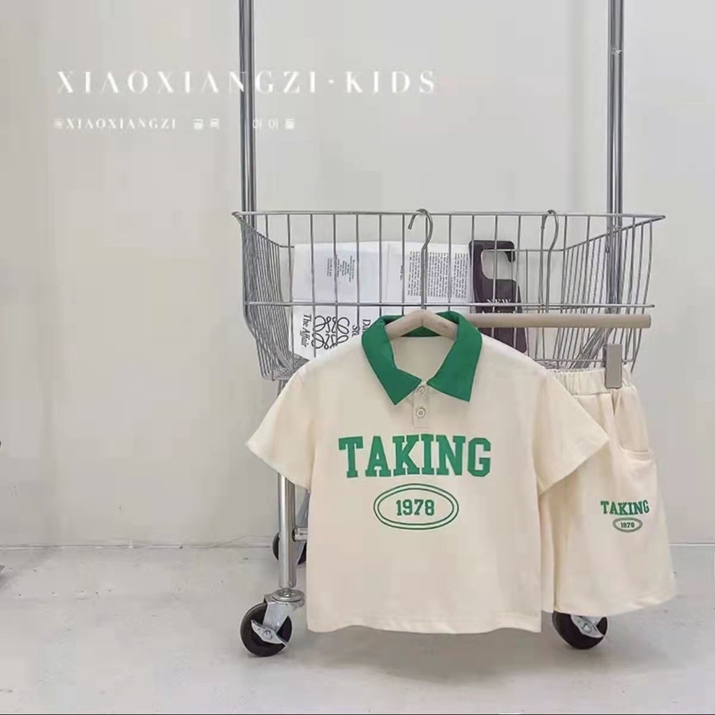 [Babycat Hàng Có Sẵn Bộ Trang Phục Hai Mảnh Áo Sơ Mi Phong Cách Nhật Bản Hàn Quốc Thời Trang Mùa Hè Dành Cho Bé Trai Và Bé Gái 2022