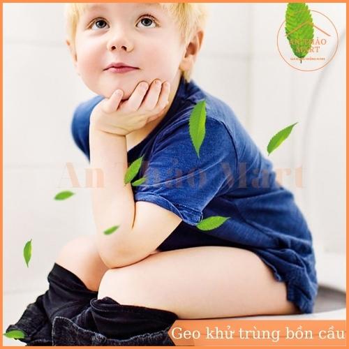 Geo Khử Trùng Diệt Khuẩn Bồn Cầu, Geo Thơm Khử Mùi Hiệu Quả Hình Bông Hoa