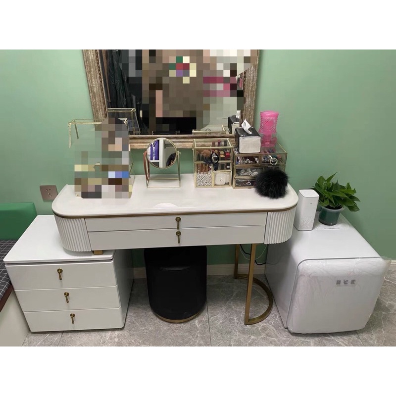 Tủ lạnh bảo quản mỹ phẩm chính hãng HCK BC-46COC 42L phong cách retro