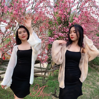 Áo Cadigan Len mỏng siêu xinh