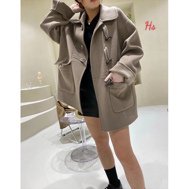 Áo Khoác Dạ Nữ 2 Màu 3 Cúc Cực Xinh - Nomi Noon 588
