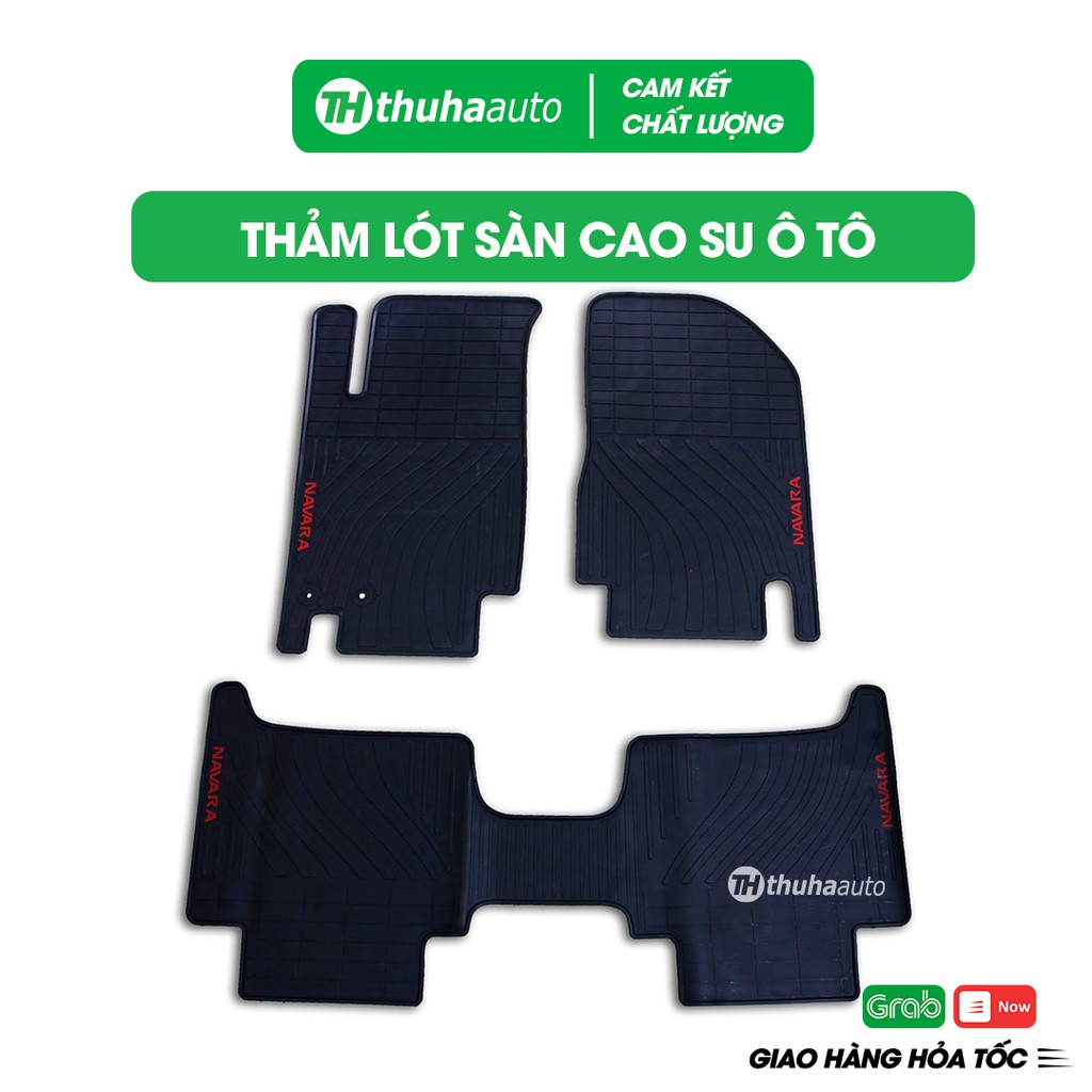 Thảm lót sàn cao su đúc nguyên khối theo xe NAVARA