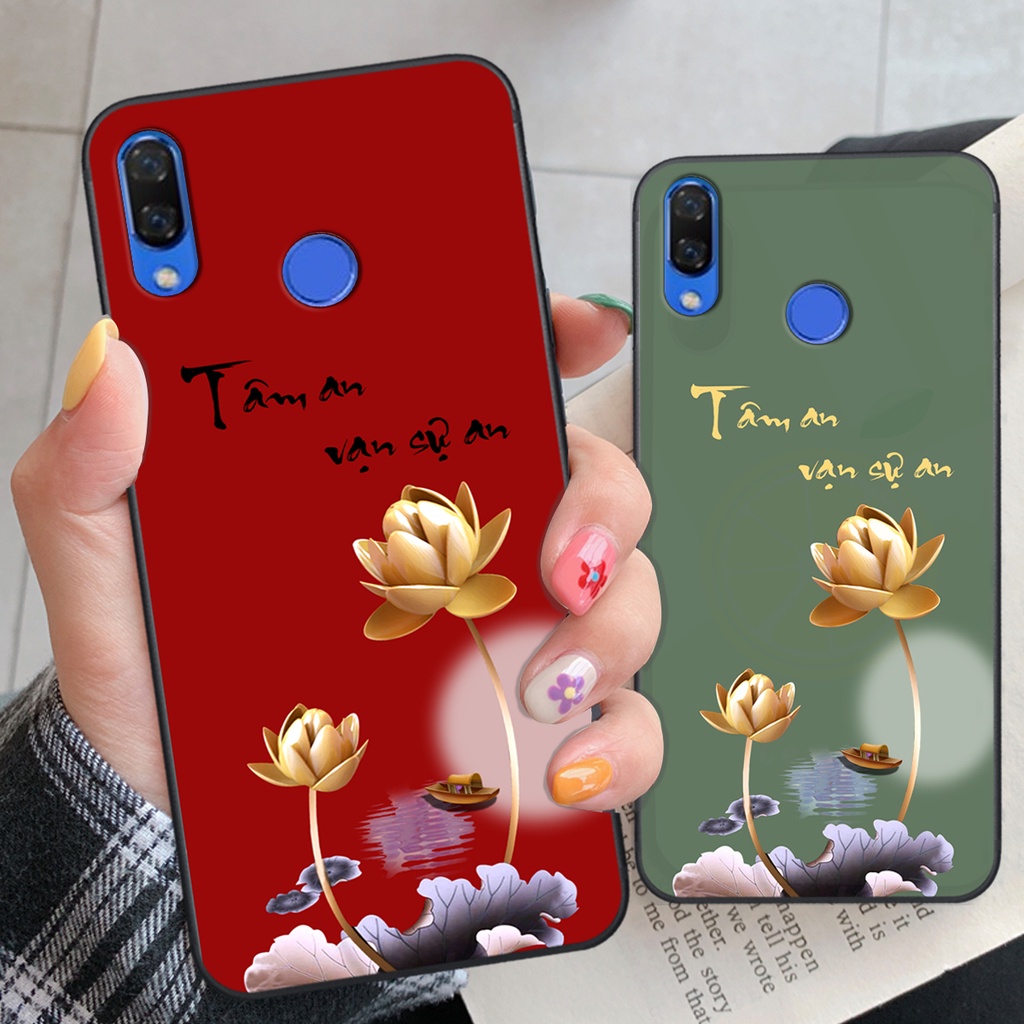 Ốp Huawei Nova 3 / Nova 3i in hình màu Tâm An Vạn Sự An, ốp lưng cao cấp chất lượng