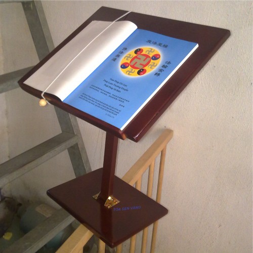 Bàn Đọc Sách - Kệ Đọc Kinh Không In gấp gọn, có dây giữ trang sách | BigBuy360 - bigbuy360.vn