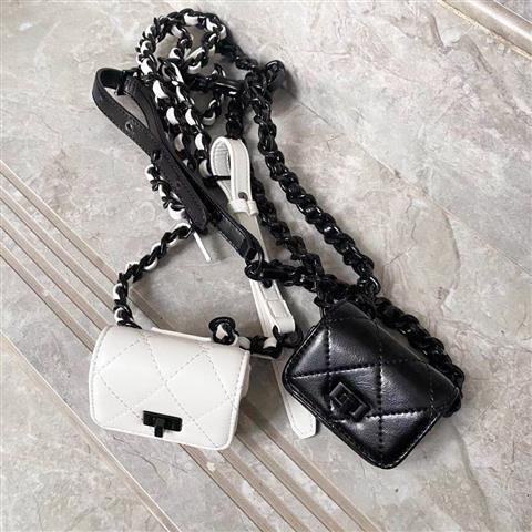Túi Đeo Hông Mini Phối Dây Xích Thời Trang Cá Tính Trẻ Trung