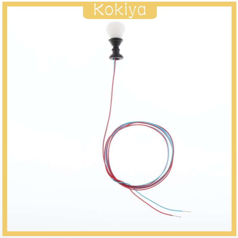 10 Mô hình đèn LED 1.3cm tỉ lệ 1:100 dùng để trang trí tiểu cảnh