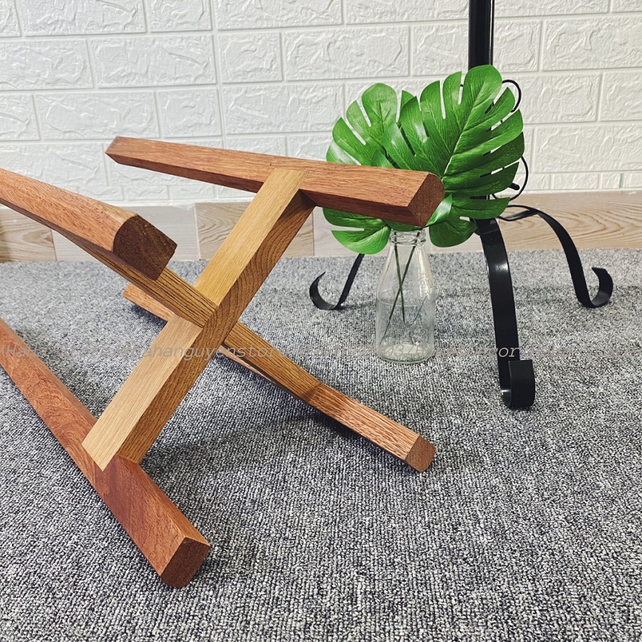 Đôn Gỗ Để Chậu Cây CAO CẤP - Chân Gỗ Đặt Chậu Cây Decor CCG08