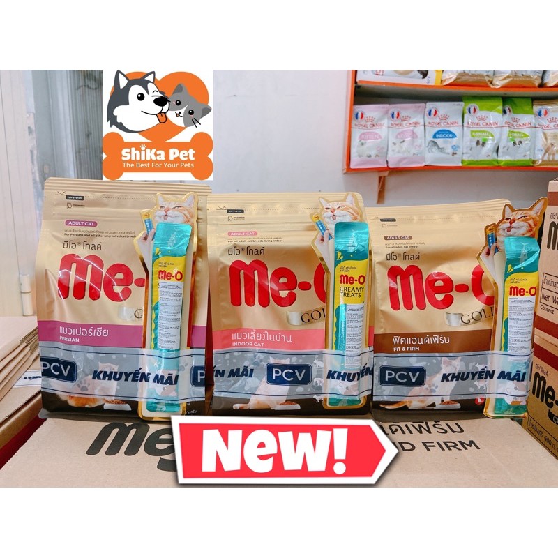 Thức Ăn Mèo Cao Cấp Me-o Gold FIT&amp;FIRM/INDOOR CAT/PERSIAN 400g