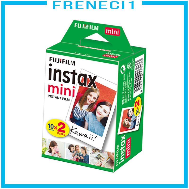 Set 20 tấm phim màu trắng mini cho máy ảnh Fuji Instax Mini 70 8