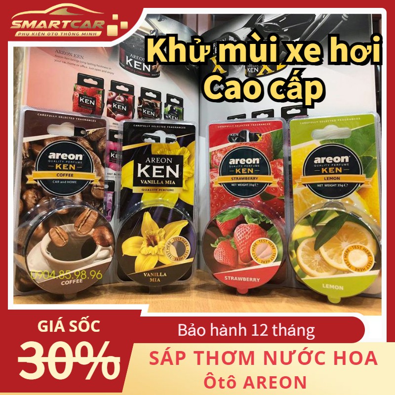 Nước hoa ô tô 🚗 FREESHIP 🚗 Sáp Thơm Nước Hoa Ô Tô AREON Khử Mùi Xe Hơi Cao Cấp ( 8 hương thơm)