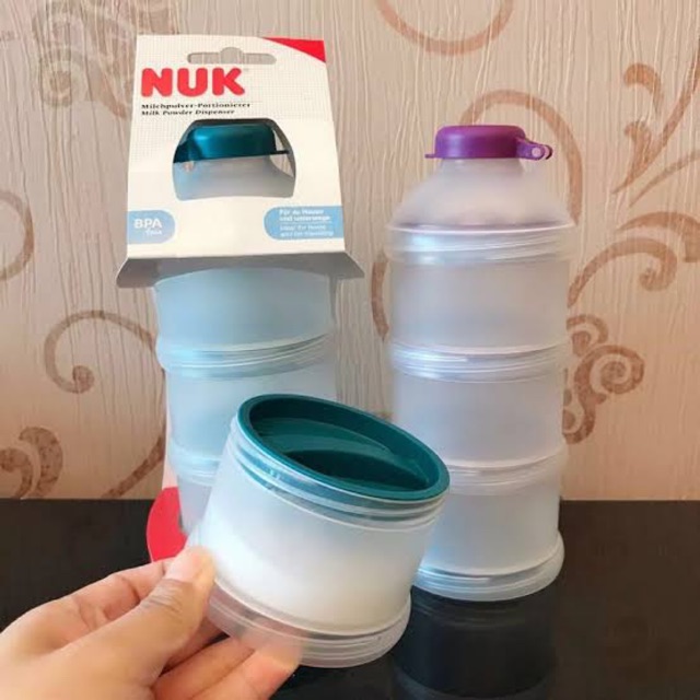 🇩🇪Hộp chia sữa NUK - Made in Germany - hàng xách tay Đức