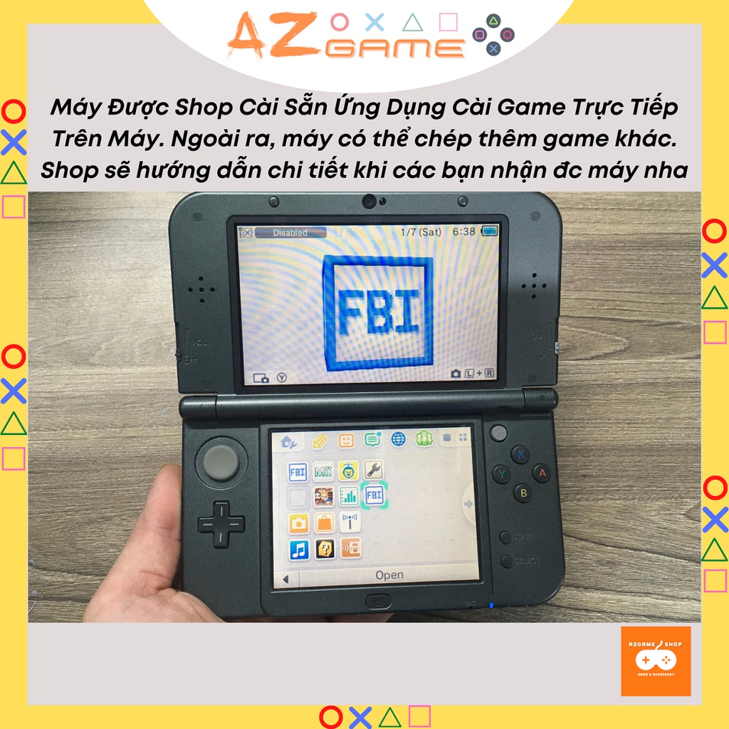 Máy Chơi Game Nintendo 3DS (Kho Game 5000+) Đầy Đủ Phụ Kiện