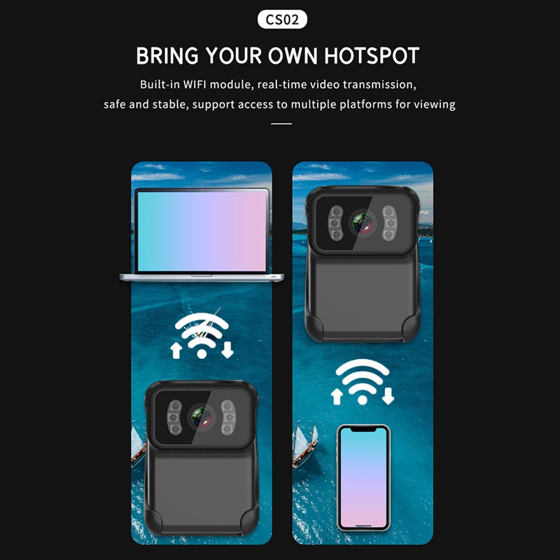 Camera Hành Trình Độ Phân Giải 1080P Full HD, Kết Nối WIFI, Chống Thấm Nước, Hỗ Trợ Quay