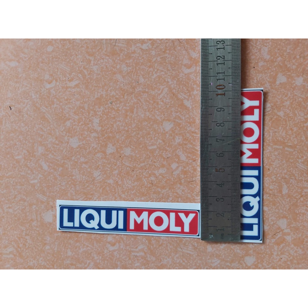 Tem Sticker LiQui Moly Dài Dán Xe Giá Rẻ