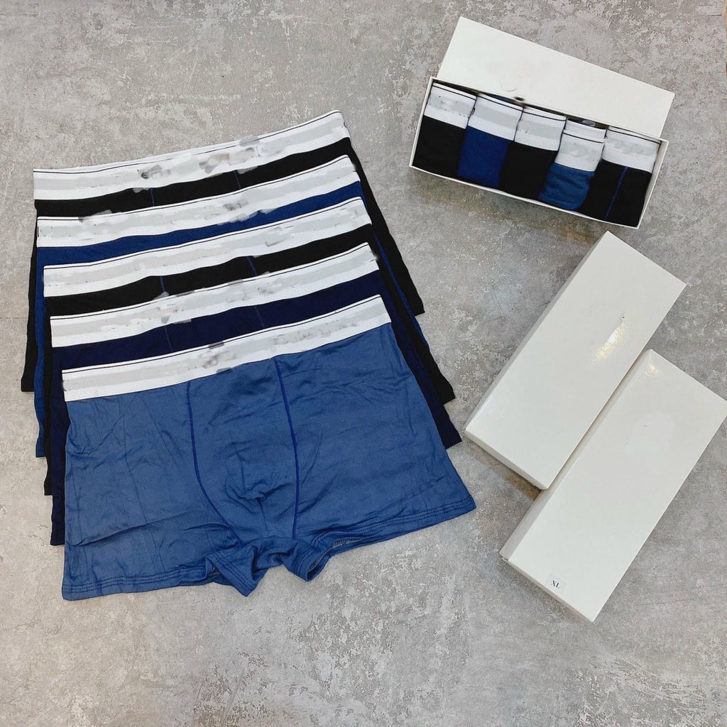 Set 5 quần sịp nam C..K fullbox cho nam giới sịp đùi sịp chéo - Moon Underwear