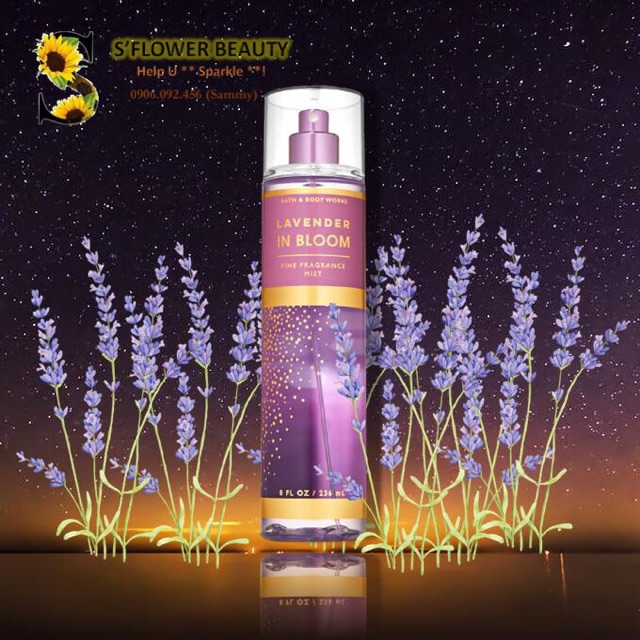 🌻FALL 2020🍎 | Xịt Thơm Toàn Thân Bath & Body Works - Golden Sunflower | Lavender In Bloom | Champagne Apple & Honey