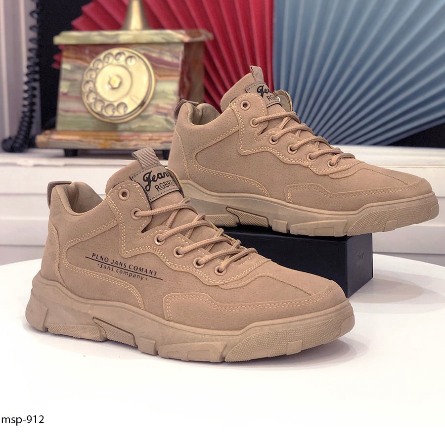 -Giày Sneaker Da Lộn Cao Cấp [ Hàng Độc Quyền]