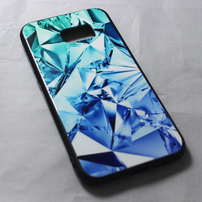 Ốp Galaxy S7 Edge nhựa cứng viền dẻo Abstract 3D (Mẫu 6)