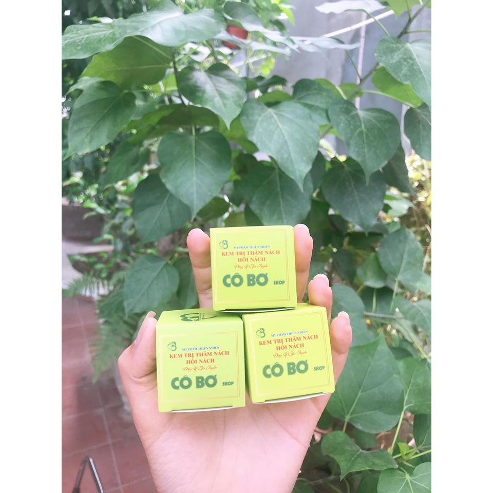 (TẶNG QUÀ)COMBO 3 HỘP KEM KHỬ THÂM NÁCH HÔI NÁCH CÔ BƠ