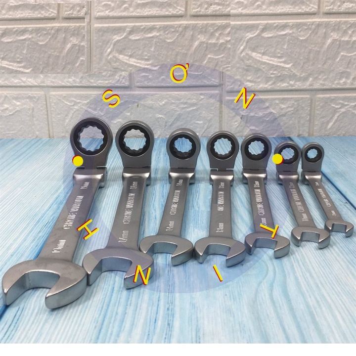 Bộ Vòng Miệng Tự Đông Lắc Léo 7 Cây Tolsen 15259