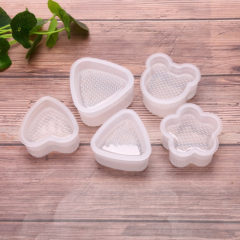 1 Khuôn Làm Cơm Cuộn Sushi Diy 3 Ngăn Tiện Lợi
