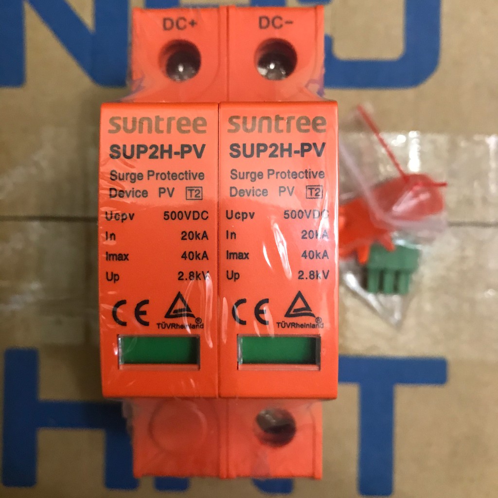 [SUNTREE]Chống sét DC 2P 20kA-40kA 500VDC hoặc 800VDC SOLAR hàng chất lượng cao