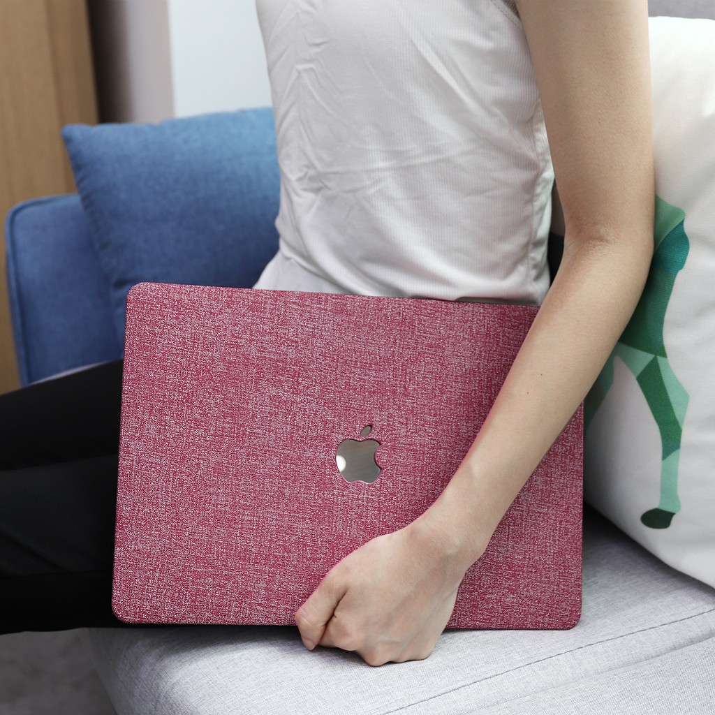 Bao da máy tính bảng denim chống trầy xước cho MacBook 13 inch / 13.3 inch