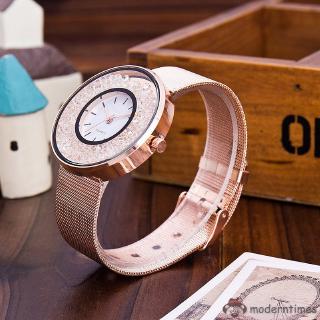 Đồng hồ mặt đính đá thời trang cho nữ