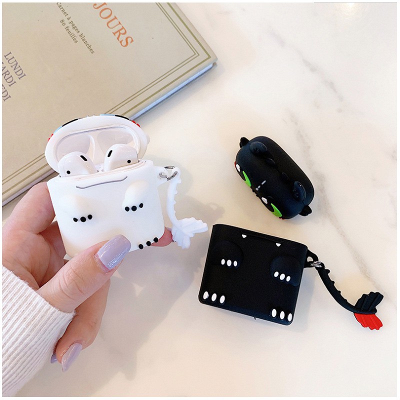 Vỏ bảo vệ bao đựng tai nghe bluetooth i12 pods1/2 - Case airpods, pods cao cấp chống