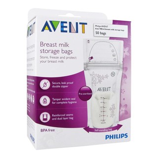 Túi trữ sữa philips avent (hộp 50 túi)
