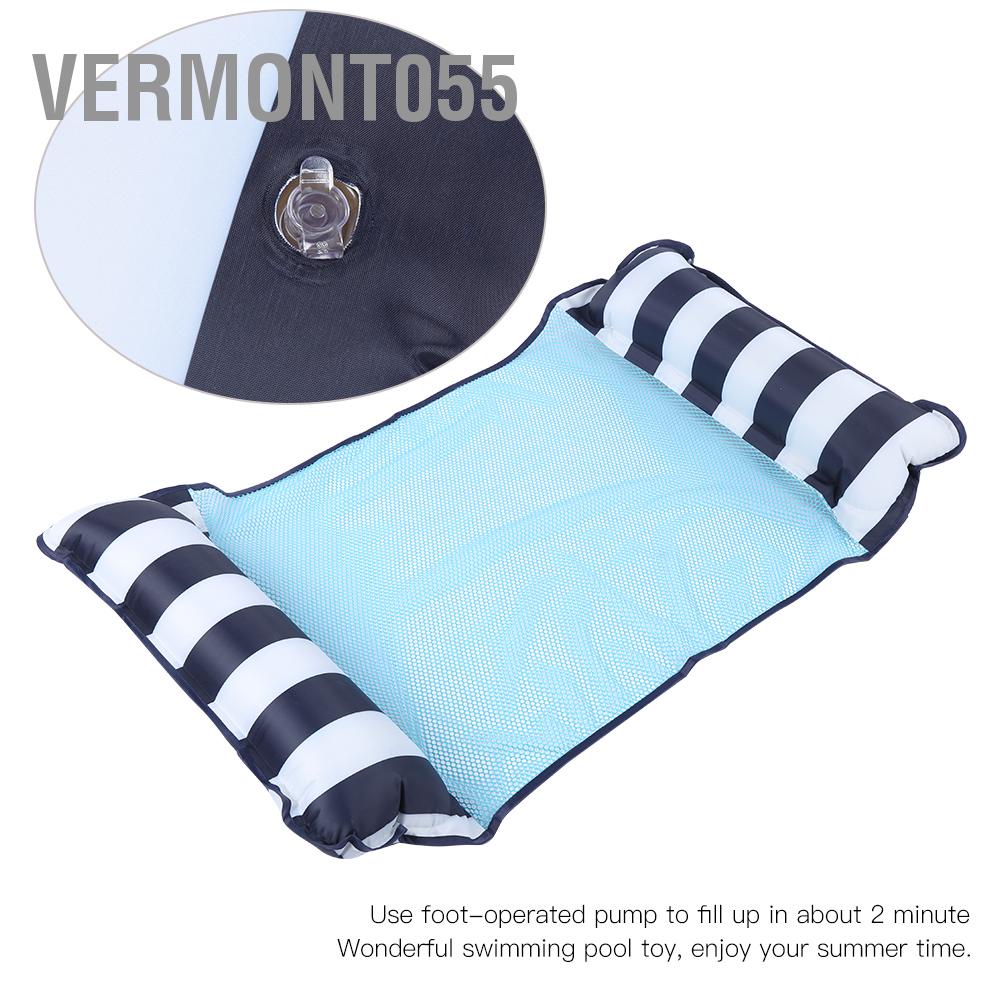 Có thể bán buôn Giường nổi kép có thể gập lại Ghế sofa giường võng với lưới cung cấp hồ bơi Hàng giao ngayVermont055