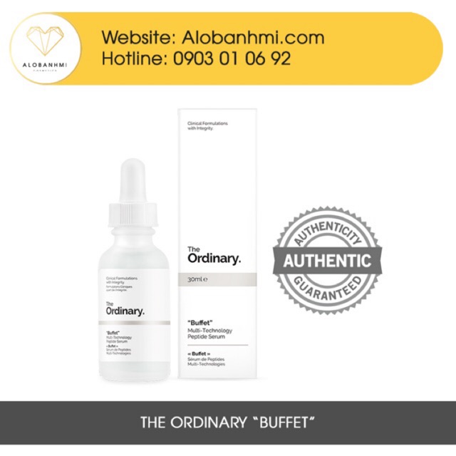 Serum chống lão hoá, tăng collagen "Buffet" The Ordinary 30ml