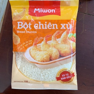 Bột chiên Xù màu trắng 100g Mới