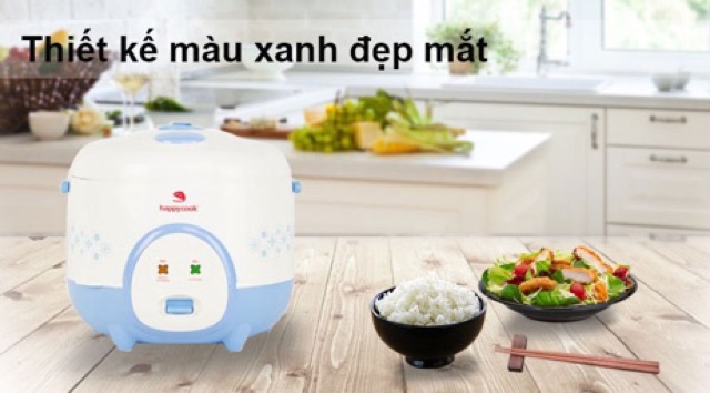 [Mã ELHADEV giảm 4% đơn 300K] Nồi Cơm Điện Happycook 1,2l-1,8l Bh 12 Tháng Toàn Quốc Chính Hãng