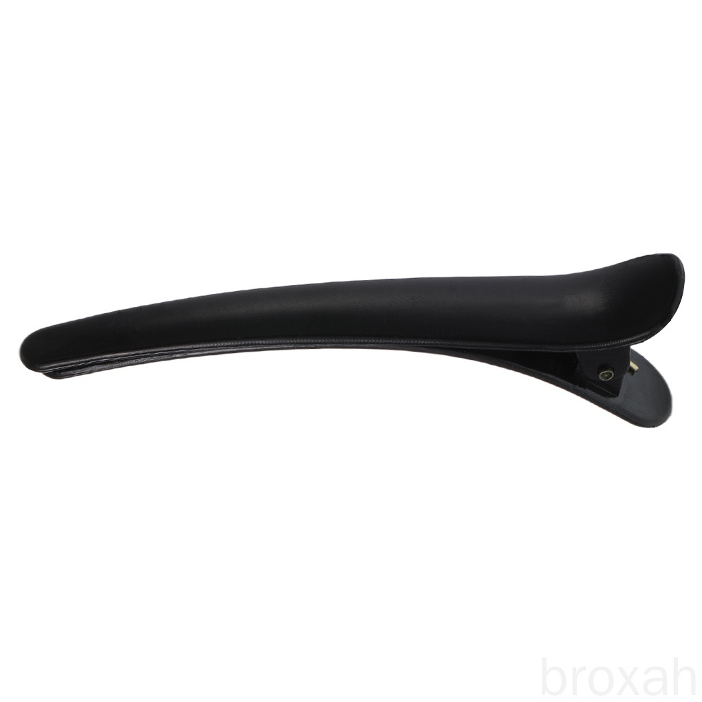 [Hàng mới về] Kẹp tóc tạo kiểu tự làm chuyên dụng bằng nhựa màu đen dày chống trượt dùng trong tiệm salon làm tóc cho nữ