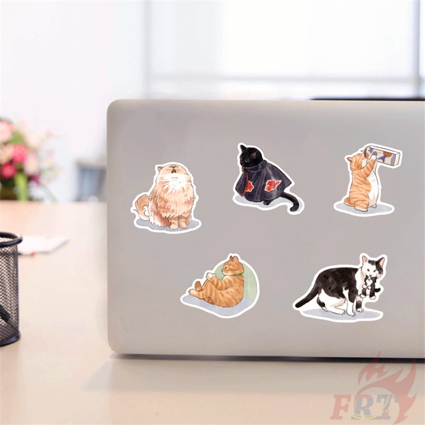 ❉ Kawaii Kittens Series 01 Cats Pets Stickers ❉ 50Pcs/Set DIY Fashion Luggage Laptop Skateboard Decals Doodle Stickers
