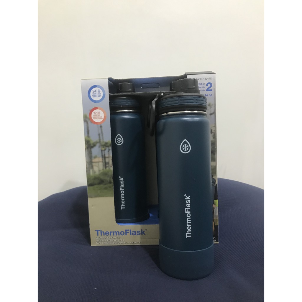 Bình Giữ Nhiệt ThermoFlask 710ml ( Xanh - Đen - Đỏ - Xám )