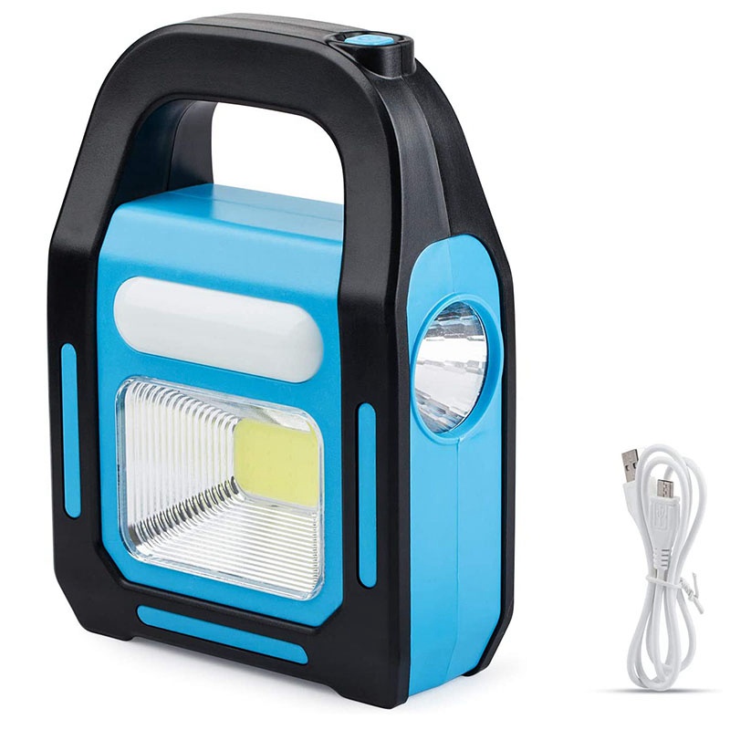 Đèn LED COB 3 trong 1 sạc USB chống nước dùng năng lượng mặt trời