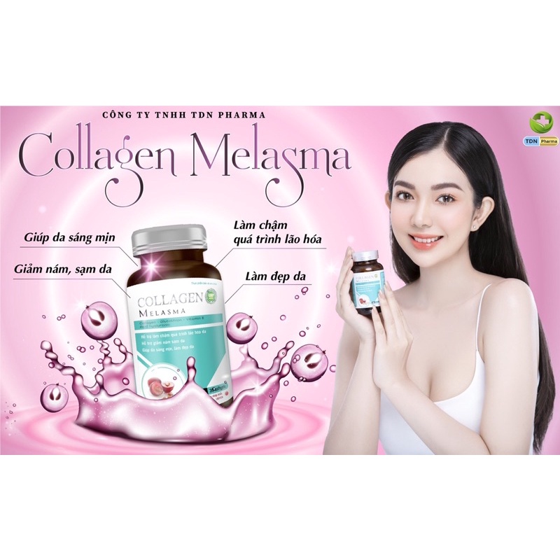 [MUA 3 TẶNG 1] VIÊN UỐNG TRẮNG DA COLLAGEN MELASSMA | BigBuy360 - bigbuy360.vn